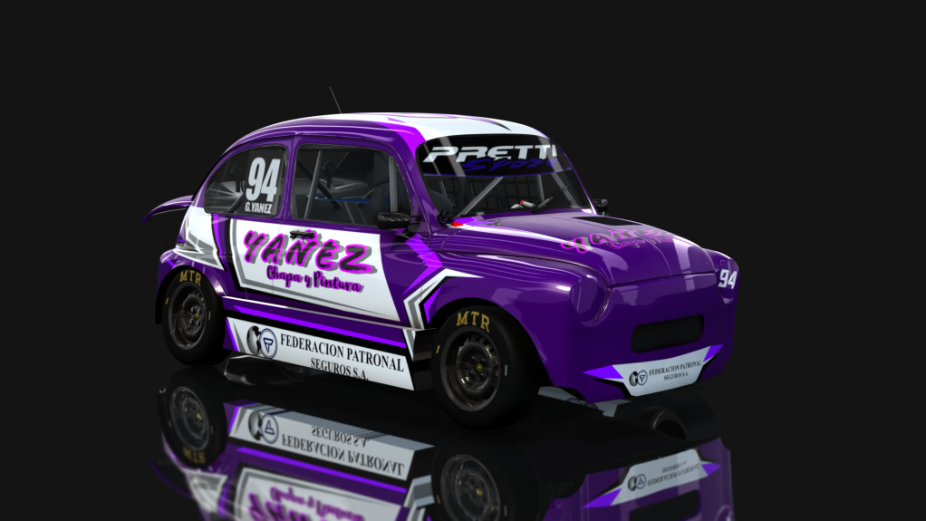 APPS - Fiat 600, skin Geremias Yanez