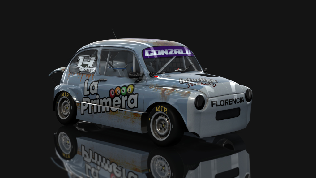 APPS - Fiat 600, skin Gonza Reviriego