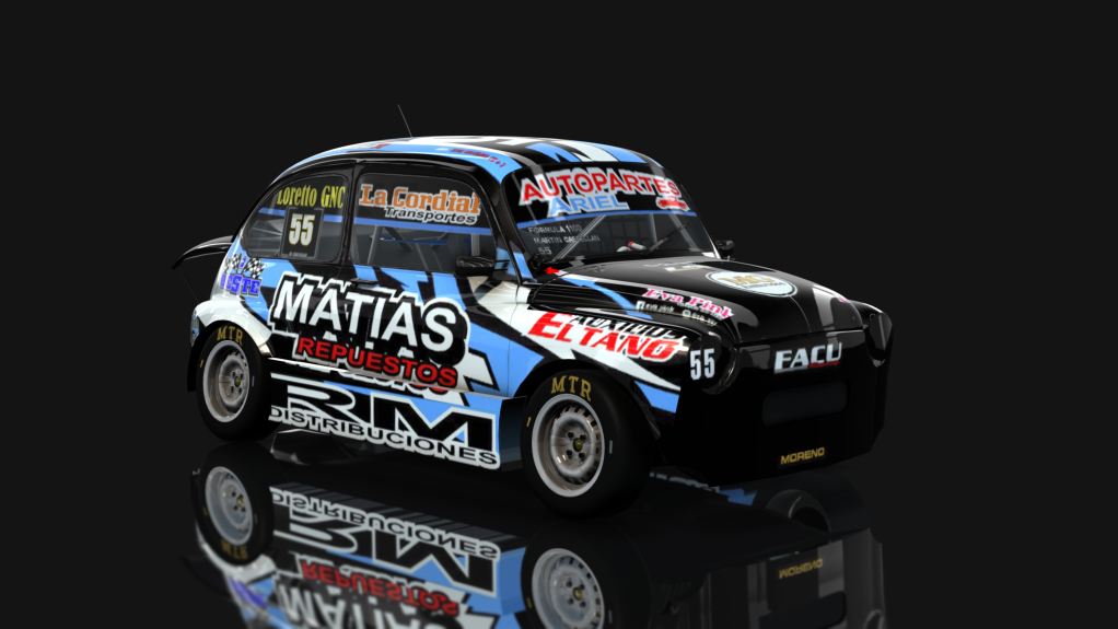 APPS - Fiat 600, skin Martin Castellan