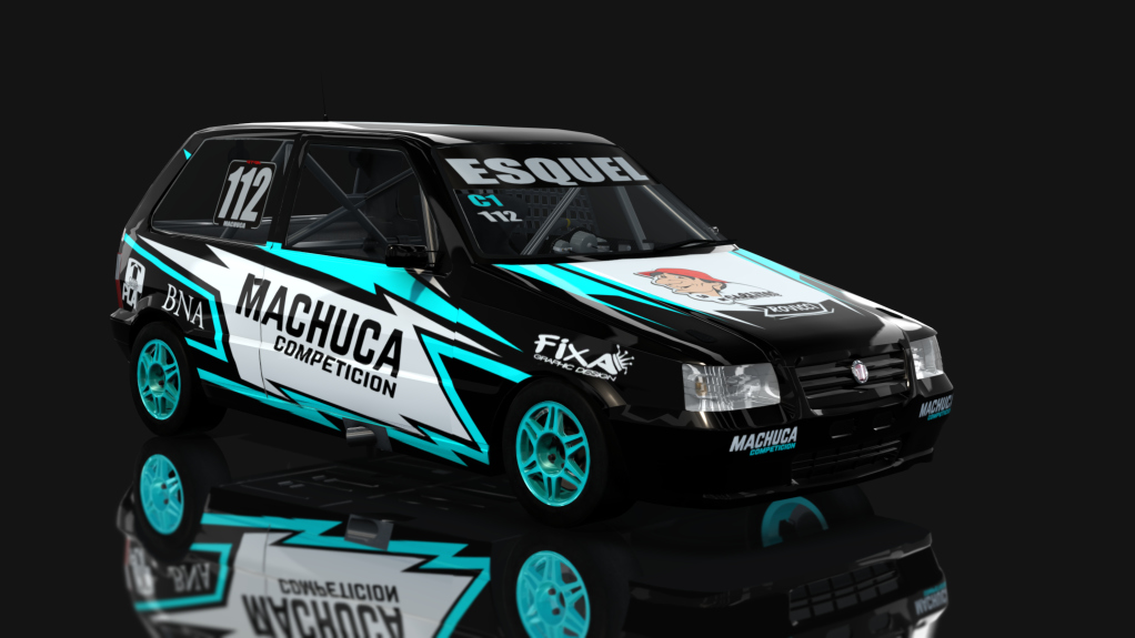 TP 1.4 - Fiat Uno Fire - Zonal Cuyano, skin #112Machuca