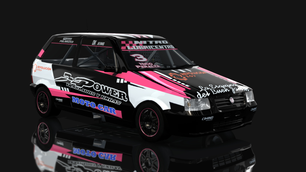 TP 1.4 - Fiat Uno Fire - Zonal Cuyano, skin #3 Nico Peralta