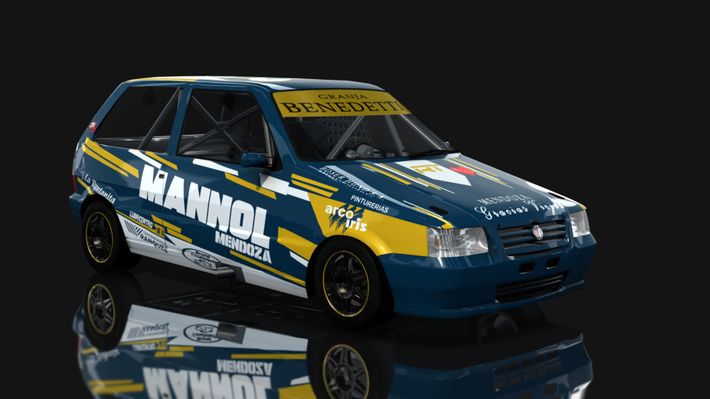 TP 1.4 - Fiat Uno Fire - Zonal Cuyano, skin #99 Agustin Di Marco