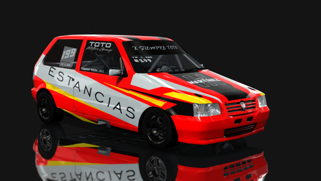 TP 1.4 - Fiat Uno Fire - Zonal Cuyano, skin Ignacio Rueda