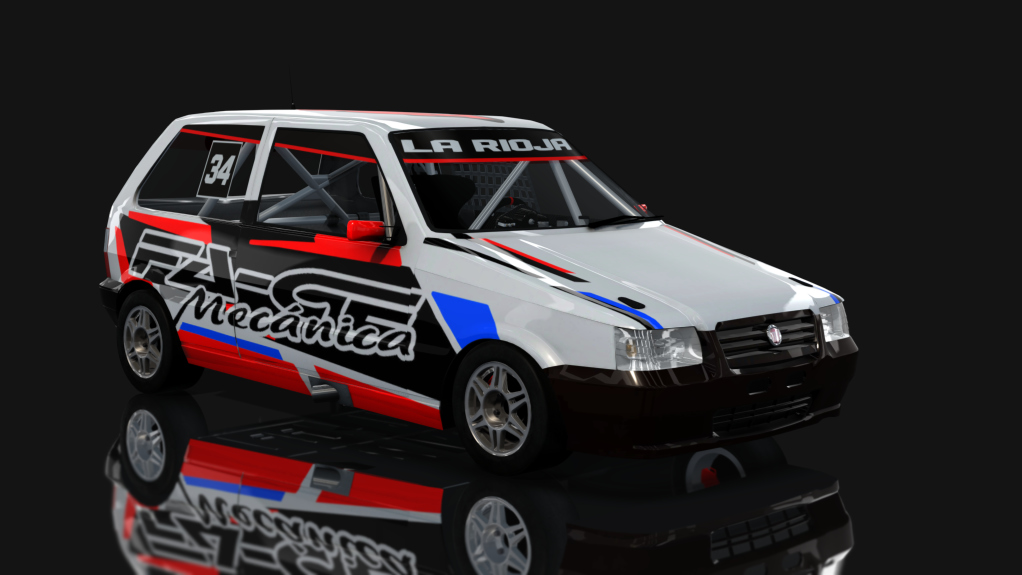 TP 1.4 - Fiat Uno Fire - Zonal Cuyano, skin Lean Nieva#34