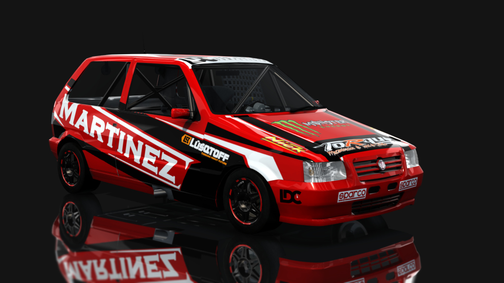 TP 1.4 - Fiat Uno Fire - Zonal Cuyano, skin Lucas Martinez