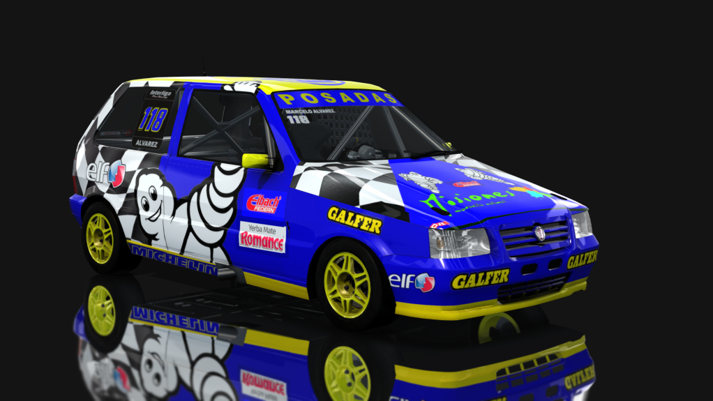 TP 1.4 - Fiat Uno Fire - Zonal Cuyano, skin Marcelo Alvarez