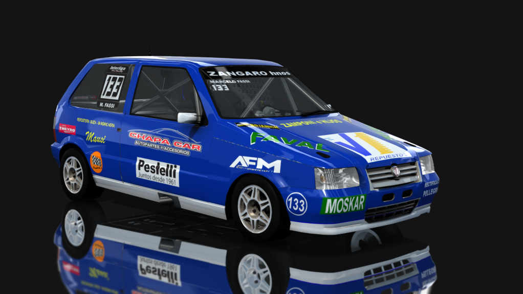 TP 1.4 - Fiat Uno Fire - Zonal Cuyano, skin Marcelo Fassi