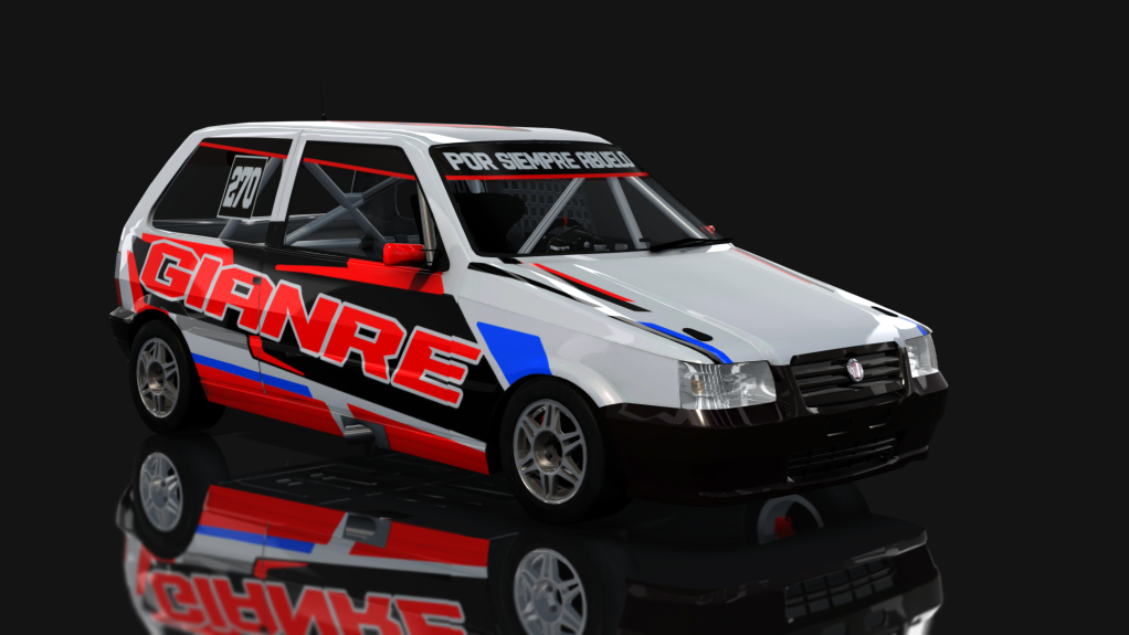 TP 1.4 - Fiat Uno Fire - Zonal Cuyano, skin Santi Gianre#270