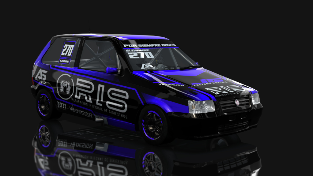 TP 1.4 - Fiat Uno Fire - Zonal Cuyano, skin gianre