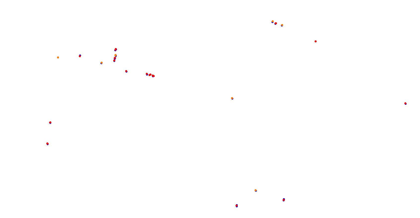 Daytona Road Course collisions