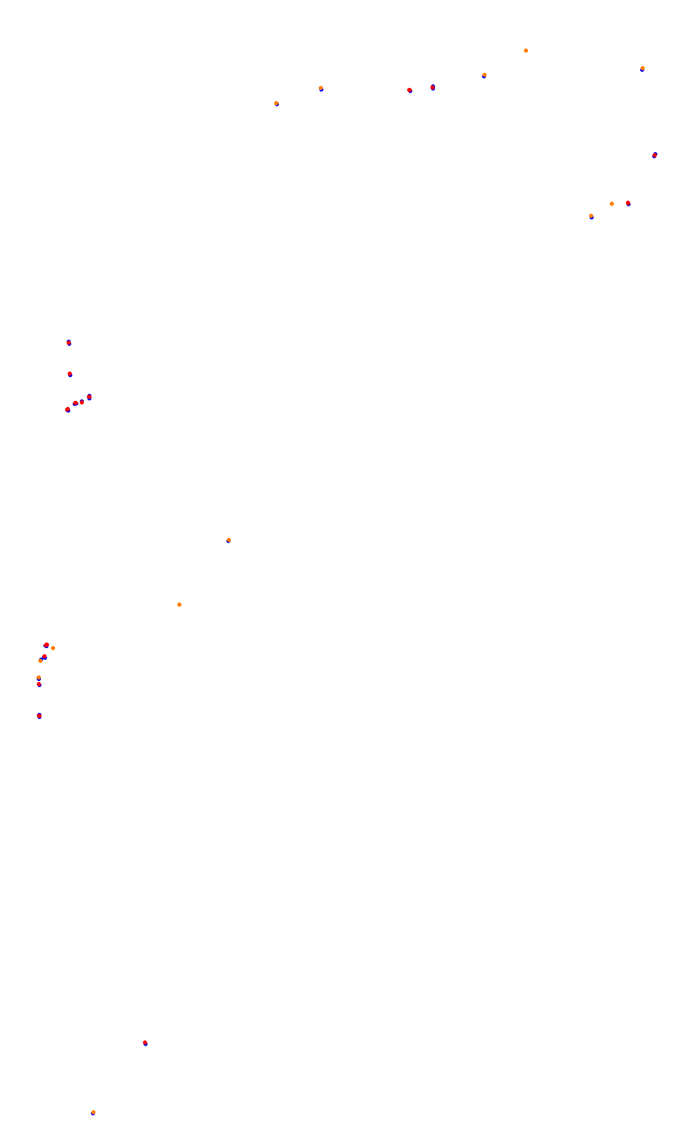 Monza collisions