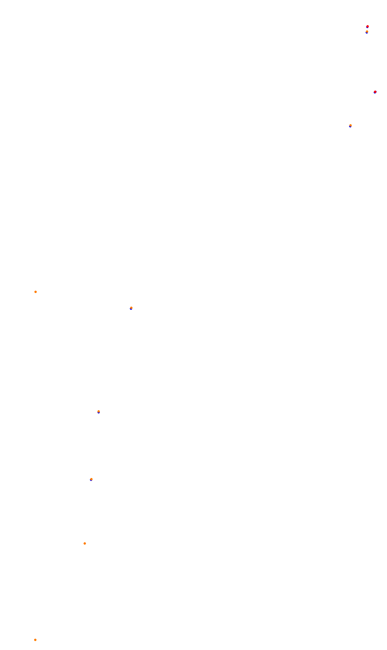 Monza collisions