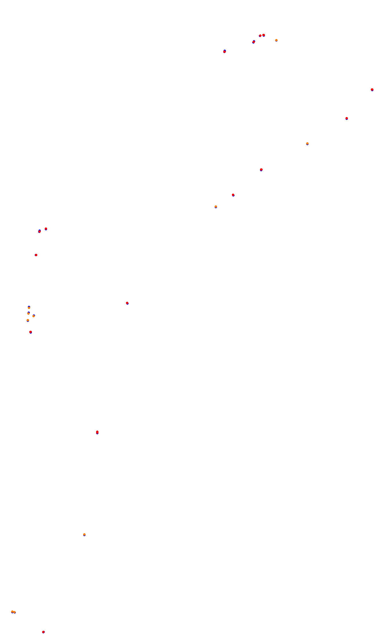 Monza collisions