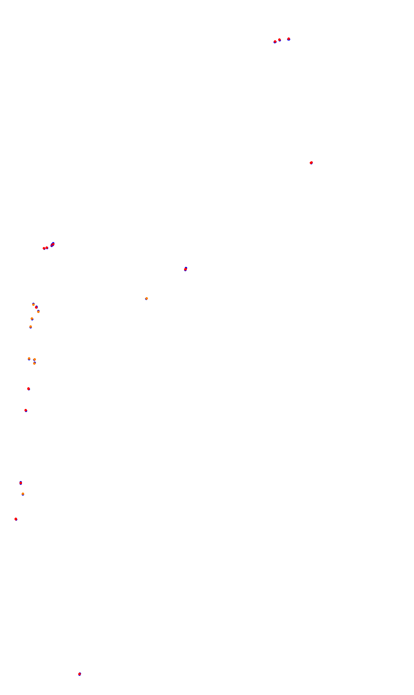 Monza collisions